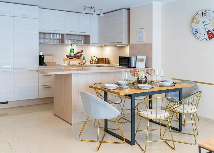 Golden Design Apartment, Zentral, Familie Und Business, 1000 Mbit * ドゥイスブルグ